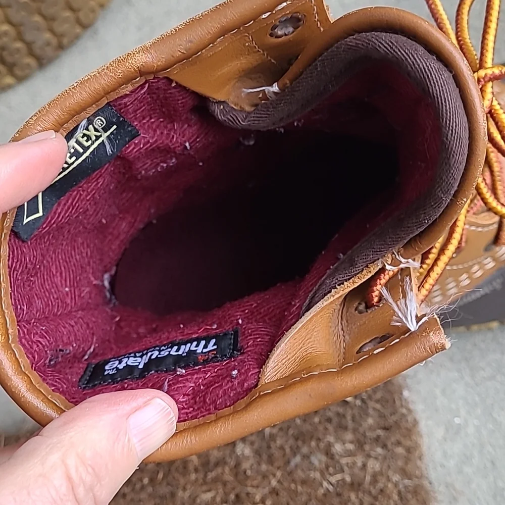 L.L.Bean goretex thinsulate duck boots